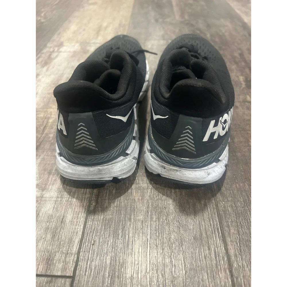 Hoka One One Clifton 7 Black White Running‎ Shoes Womens Size 8.5 1110509